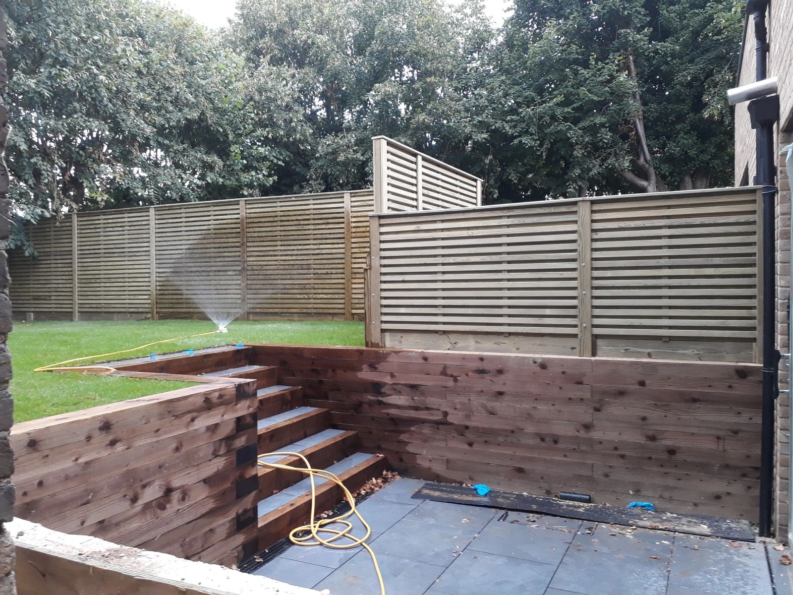 panel fence install installed by Capital Fencing in Barnet (EN5)