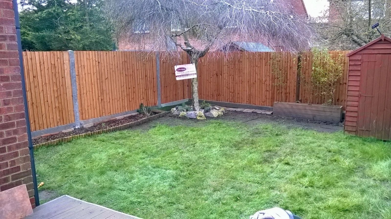 panel fence install installed by Capital Fencing in Hitchin (SG4)