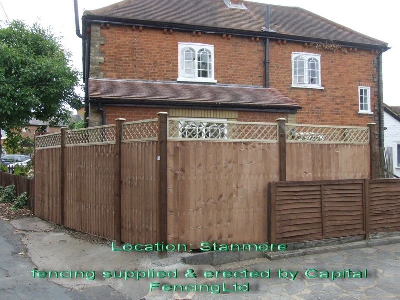 panel fence install installed by Capital Fencing in Enfield (EN1)